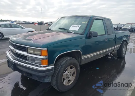 1998 Chevrolet K1500 Fleetside из США, поврежденный, VIN 1GCEK19R1WR162215